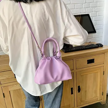 

Simple Solid Color Small Bag Women 2020 Summer New Korean Version Messenger Phone Bag Temperament Wild Girl Shoulder Bag
