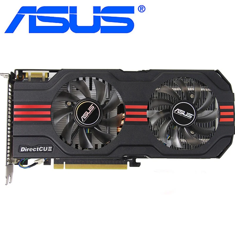 Видеокарта ASUS GTX 560 1 ГБ 256Bit GDDR5 видеокарты для nVIDIA Geforce GTX560 б/у VGA карты сильнее чем