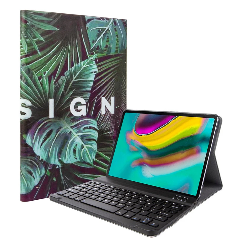 Для samsung Galaxy Tab S5e 10,5 T720 T725 Съемная Bluetooth клавиатура 10,5 дюймов Чехол для SM-T720 SM-T725 чехол-подставка A40 - Цвет: B