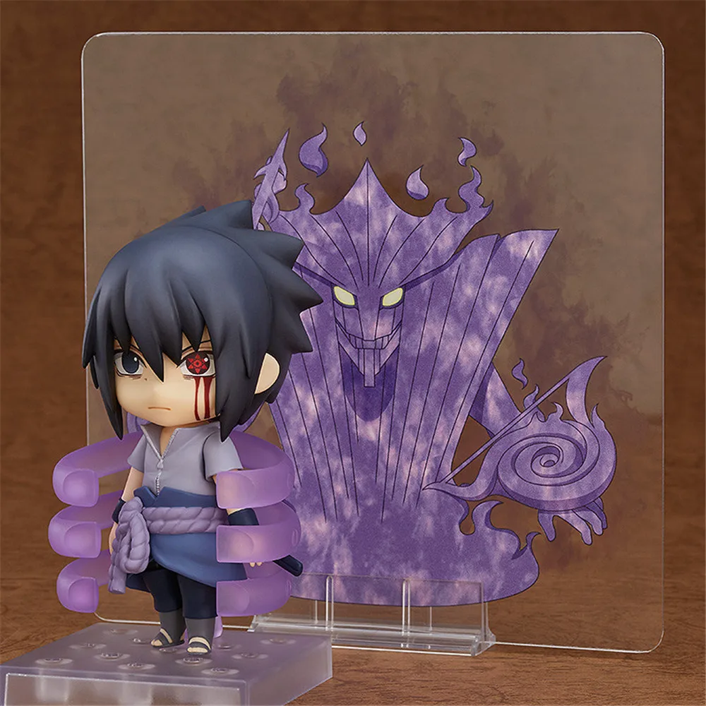 Anime Naruto Uchiha Sasuke Action Figures 707# Cute PVC Toys Model Naruto Shippuden Anime Sasuke Susanoo Collectible Toys Dolls