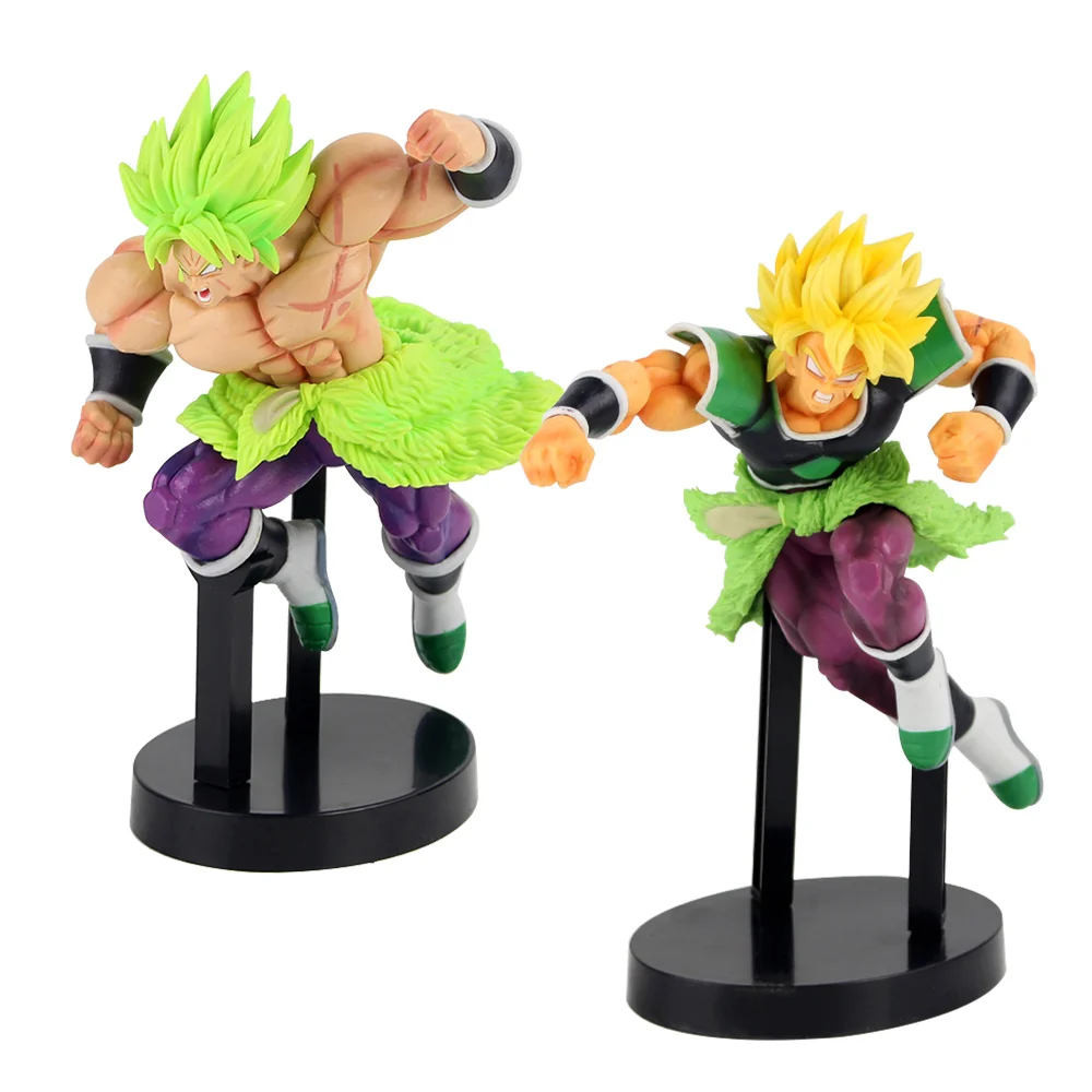 20 см аниме Dragon Ball Z Супер Saiyan Broly fullpower Z битва Рисунок ПВХ Dragon Ball фигурки игрушкечные драконы