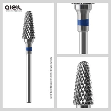 Сверло из карбида вольфрама, Электрический Маникюрный станок, аксессуар для ногтей, сверло для удаления акрилового геля, лак для ногтей