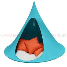 Качели детские гамак палатка детские качели стул Крытый Открытый подвесные стулья сиденье Vivere бонсай двойной один Cacoon 1 шт