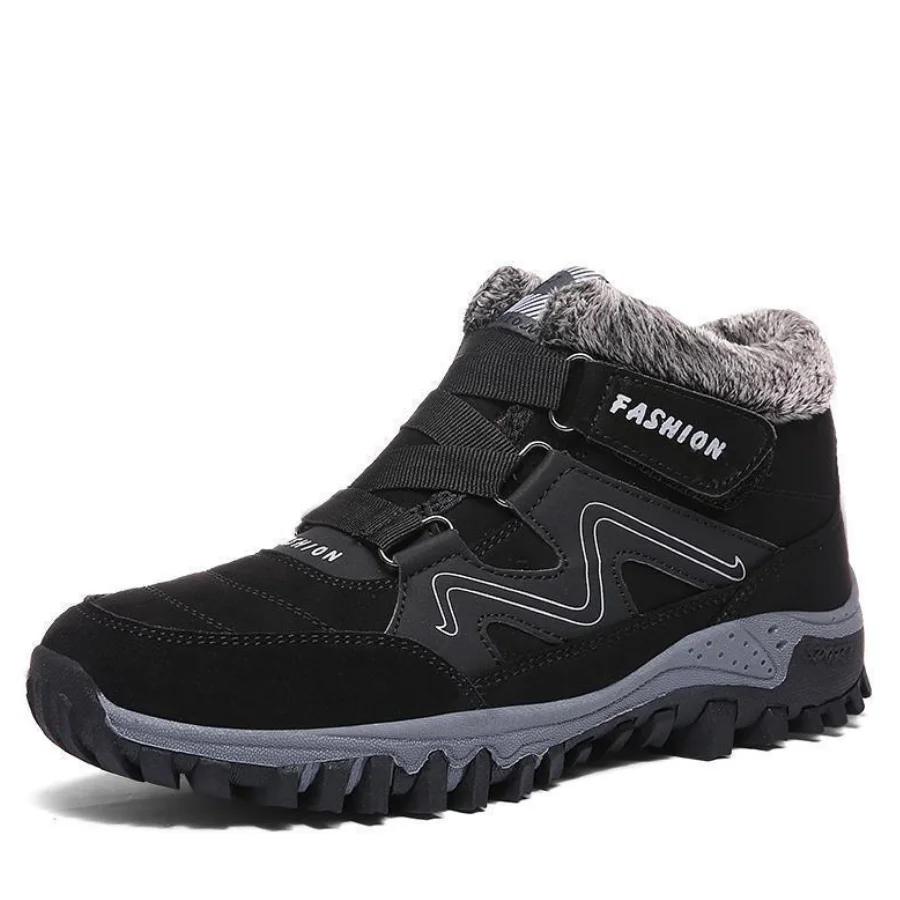 2020 мужские ботинки высокого качества зимние меховые теплые ботильоны унисекс