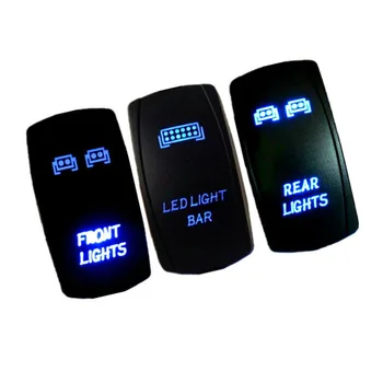 

Lights Switch Set Cars 3Pcs 20A 12V For UTV Polaris RZR 900 1000 Replacement Parts Trucks