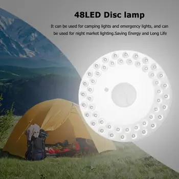

48LED Portable Camping Tent Lights Garden Outdoor Hiking Emergency Night Lamps Low Power Consumption High Brightness