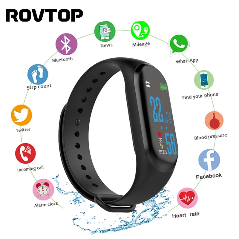 

M3 Pro Smart Bracelet Wristband Heart Rate Activity Fitness Smart Band M3Pro Smart Bracelet M3 Plus Waterproof M3 Smart Watch
