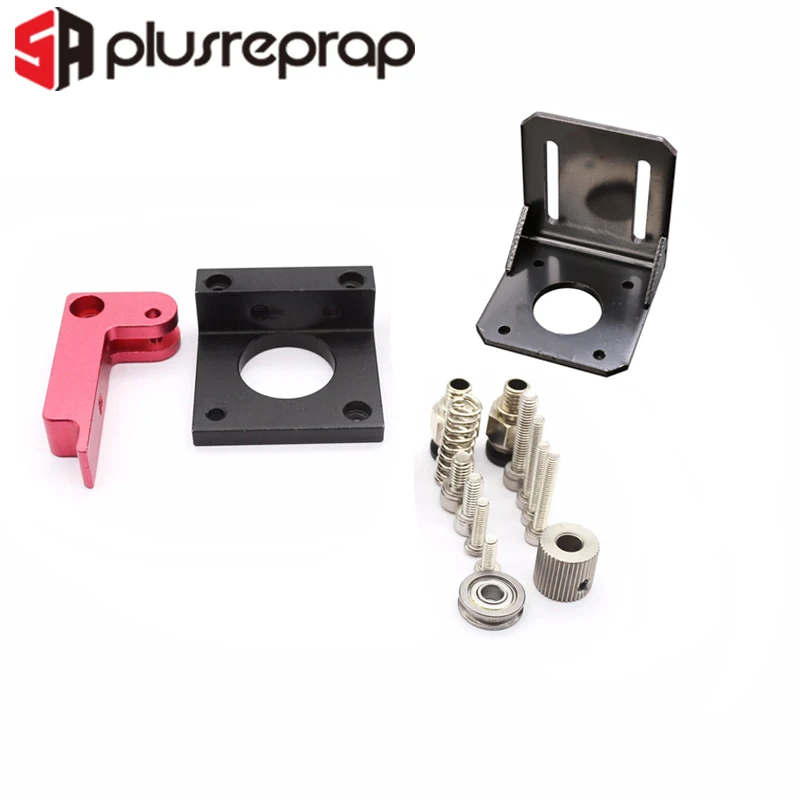 buy Improved Version Reprap 3D Printer Kit MK8 Full Metal Aluminum Alloy Bowden Extruder 1.75MM With NEMA 17 L Bracket Mount