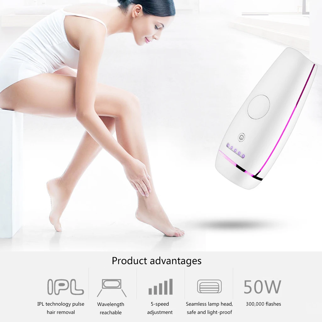 

300000 flash professional permanent IPL epilator laser hair removal electric photo women painless threading hair remover