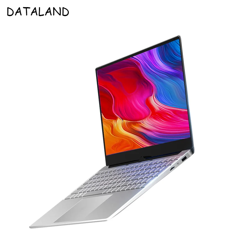 Портативный ноутбук 15 6 дюймов HD экран 1080P сканер отпечатков пальцев Intel Core i5 5257U 8