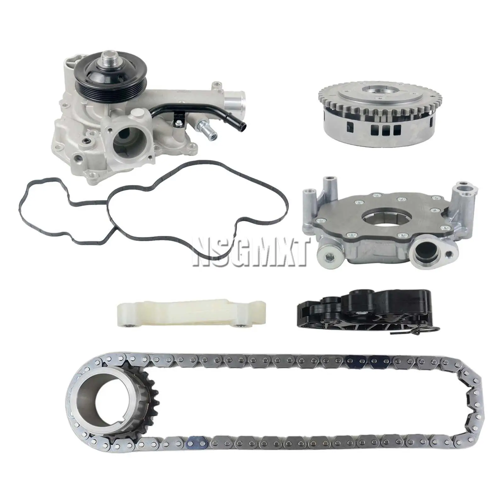 

AP01 Timing Chain Kit+Oil Pump+Water Pump For Dodge Ram 1500 Pickup 09-15 5.7L V8 53022243AF 53021622BB