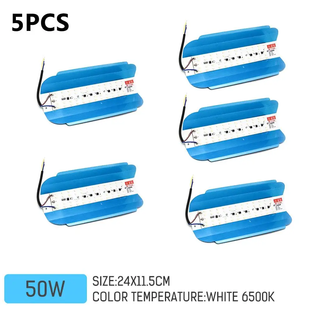 50w 5pcs 10 шт. светодиодный прожектор из йода-вольфрама 50 Вт 100 Вт светодиодный фонарь-рефлектор освещение на месте 220 В светодиодный водонепроницаемый светильник для сада - Цвет: 50w 5pcs