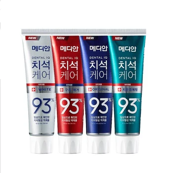 

Median Dental Care 93% Advanced Tartar Solution Toothpaste 120g Korea Whitening Toothpaste Smoke Stains Remove Teeth Oral Care