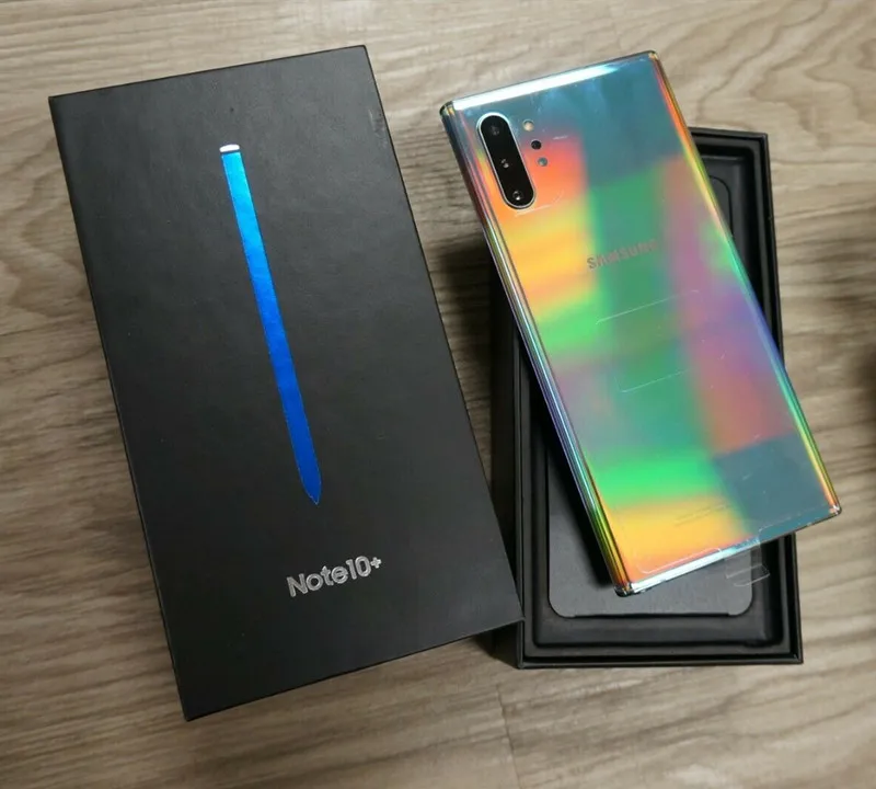 Samsung Galaxy Note10+ Note 10 Plus N9750 256/512 ГБ rom 12 Гб ram Dual Sim Octa Core 6," 5 камера Snapdragon 855 LTE мобильный телефон