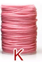K 210D кожа швейная вощеная нить DIY Материал шнура Кожа ремесло, 1,2 мм Диаметр шнура хлопчатобумажная линия нить кожа строчка инструмент - Цвет: K