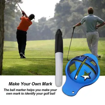 

Golf Ball Liner Markers Pen Drawing Alignment Marks Golf Golf Accessories Line Training scribe Putting K7C9