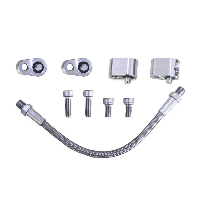 LS Cylinder Head Coolant Steam Port Crossover Throttle Body Bypass Hose Kit For GM Serie LS1 LSX LM7 LR4 LQ4 LS6 L59 LQ9 LM4 L33