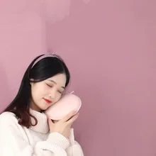 Силиконовая зарядка через usb Мобильная мощность большая емкость грелки для рук креативное яйцо теплая рука сокровище Зарядка сокровище перезаряжаемая