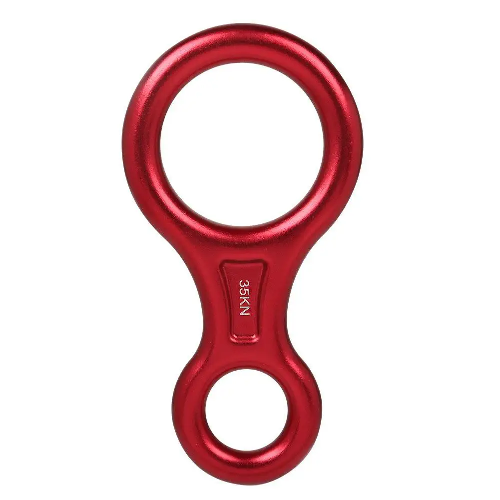 MeterMall Outdoor Climbing Descender 8-Shape Descent Control Device for Rock Climbing