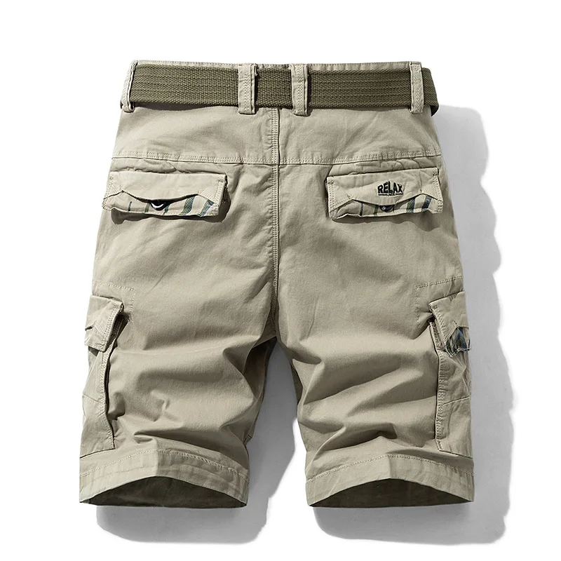 mens casual shorts 2021 Summer Men Cargo Shorts Cotton Tactical Cargo Shorts Men's Jogger Denim Short Pants Outdoor Casual Sports Shorts Trousers black casual shorts