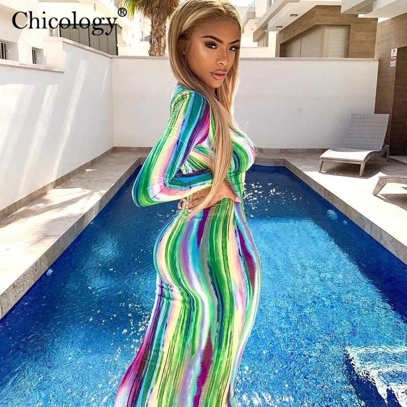 stripe lace up maxi dress women 