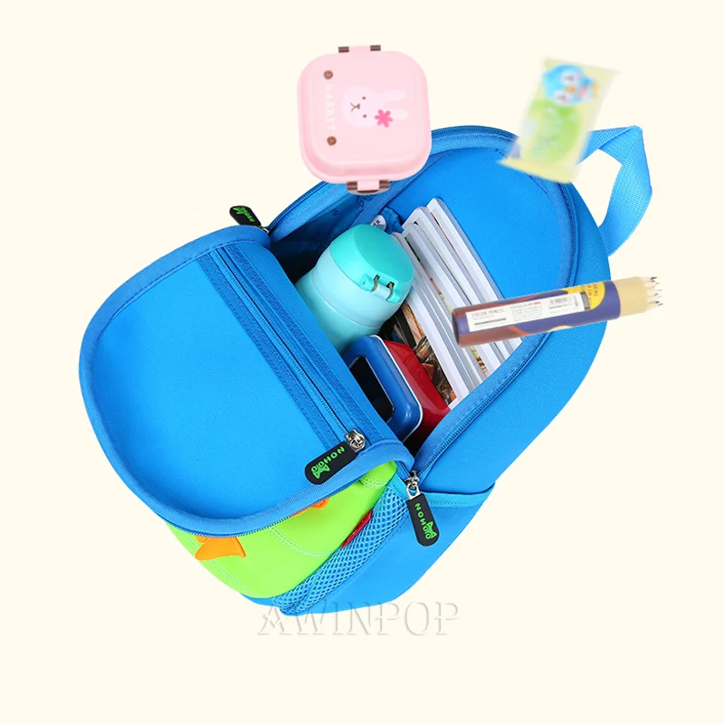 Классные динозавры школьные ранцы для мальчиков 3D мультфильм Животные дизайн водонепроницаемый детский школьный рюкзак для девочек Детский сад Школьный подарок