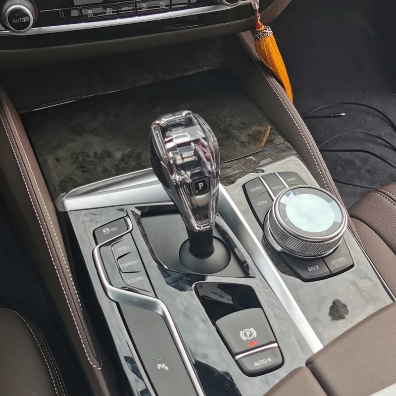 Custom Crystal Gear Shift Lever Knob For BMW 5 Series F10 F18 F11 G30