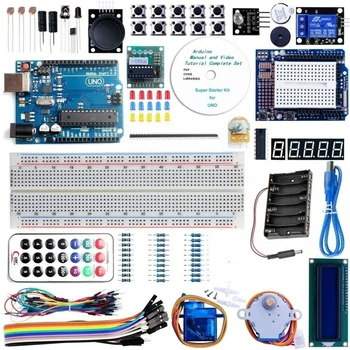 

FULL UNO R3 Project Advanced Starter Kit with Tutorial for Arduino 76 in 1 Modules Sensor Kit