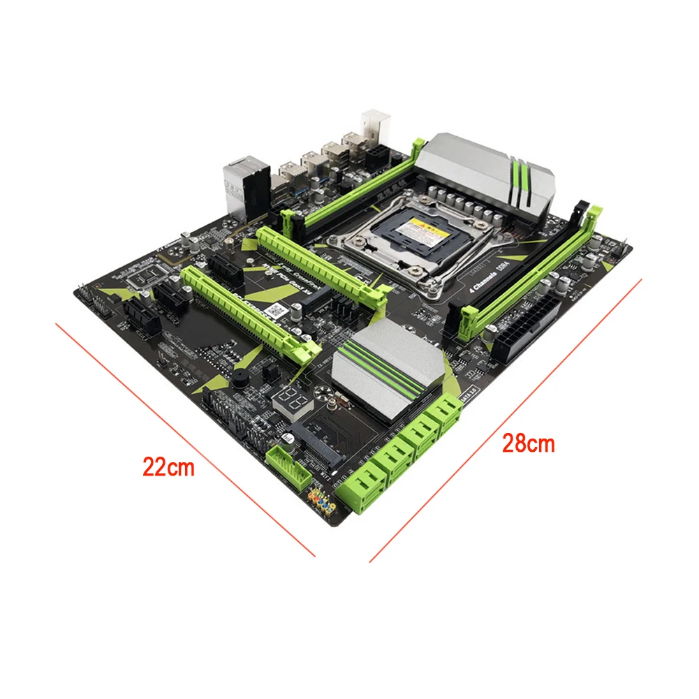 LGA 2011-V3 материнская плата X99 REG ECC SATA 3,0 с M.2 SSD четырехканальная Память DDR4 64G 2011 3 материнская плата LGA2011-3 для I7 Xeon E5
