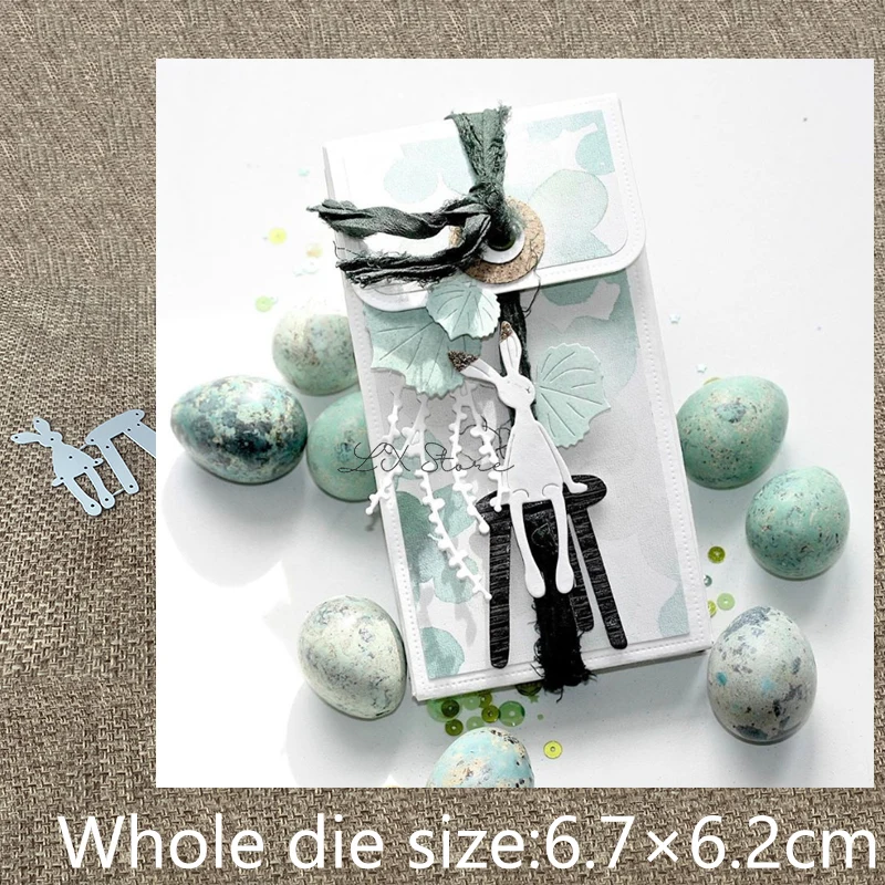 New Design Craft Metal stencil mold Cutting Die bunny chair decoration scrapbook die cuts Album Paper Card Embossing | Дом и сад