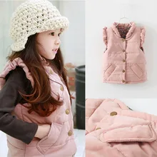 Новинка года; сезон осень-зима; стильная детская одежда в Корейском стиле; стиль; детский жилет из плотного хлопка