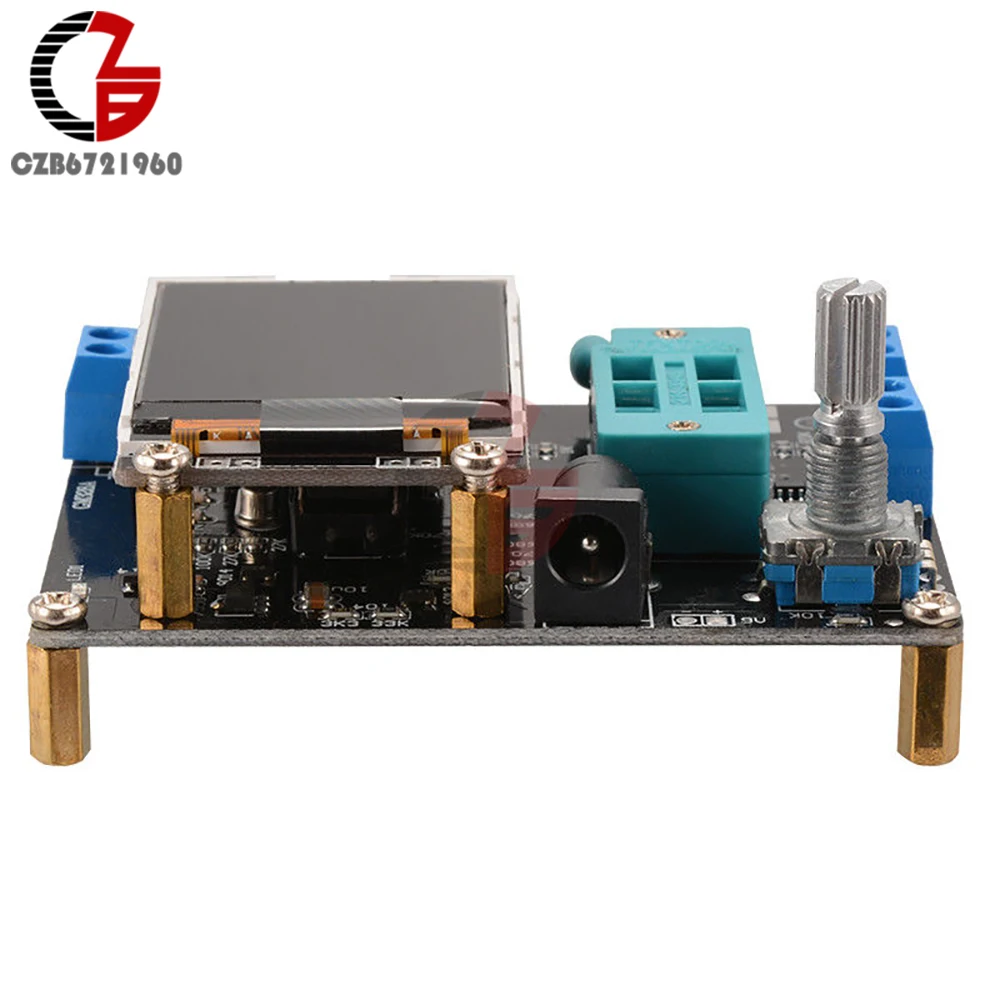 GM328A Transistor Tester ESR LCR Capacitor Capacitance Diode Voltage PWM Frequency Meter Multimeter DIY Kit with Case 5