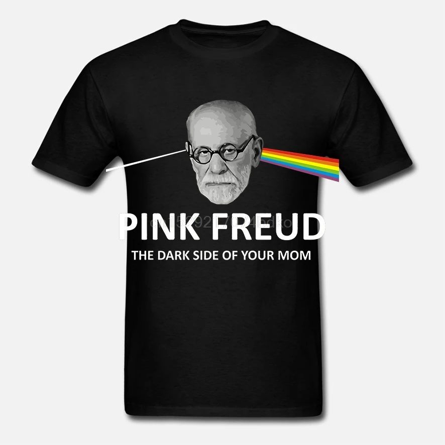 New Pink Freud Dark Side Of Your Mom Mens T-shirt Size S-2XL Cool Casual pride t shirt men Unisex Fashion tshirt Loose |