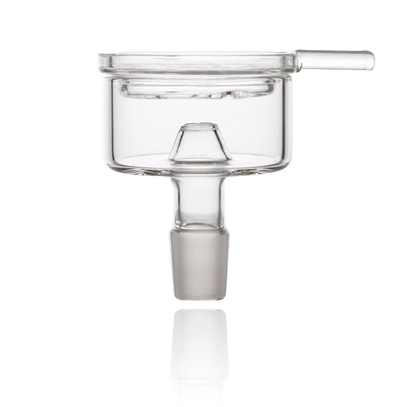 Hookah Accessories 1PC Big Hole Glass Bowl Shisha Head Tobacco Pot With Charcoal Holder Chicha Narguile Part