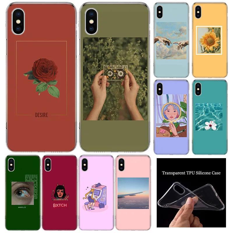Чехол для Apple iphone 11 12 Mini Pro XR X XS Max 7 8 6 6S Plus + 7G 6G 5 SE | Мобильные телефоны и аксессуары