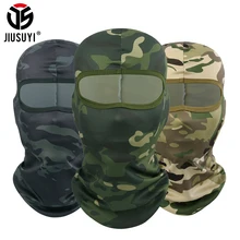Мультикам, тактическая Балаклава, кепка, камуфляжная, военная, полная защита для лица, шапки, страйкбол, пейнтбол, велосипедный шлем, лайнер, мужская маска на голову