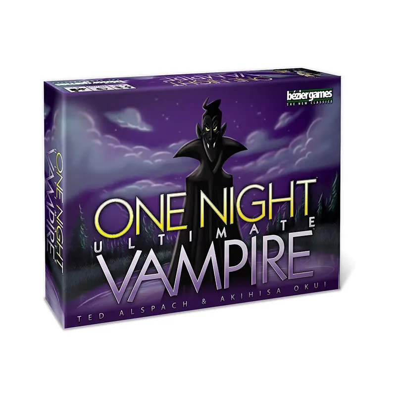 One Night Ultimate оборотень вампир супер Злодеи настольная игра 3-10 настольные игры 10 минут быстрая игра игрушка для взрослых подарок - Цвет: 01