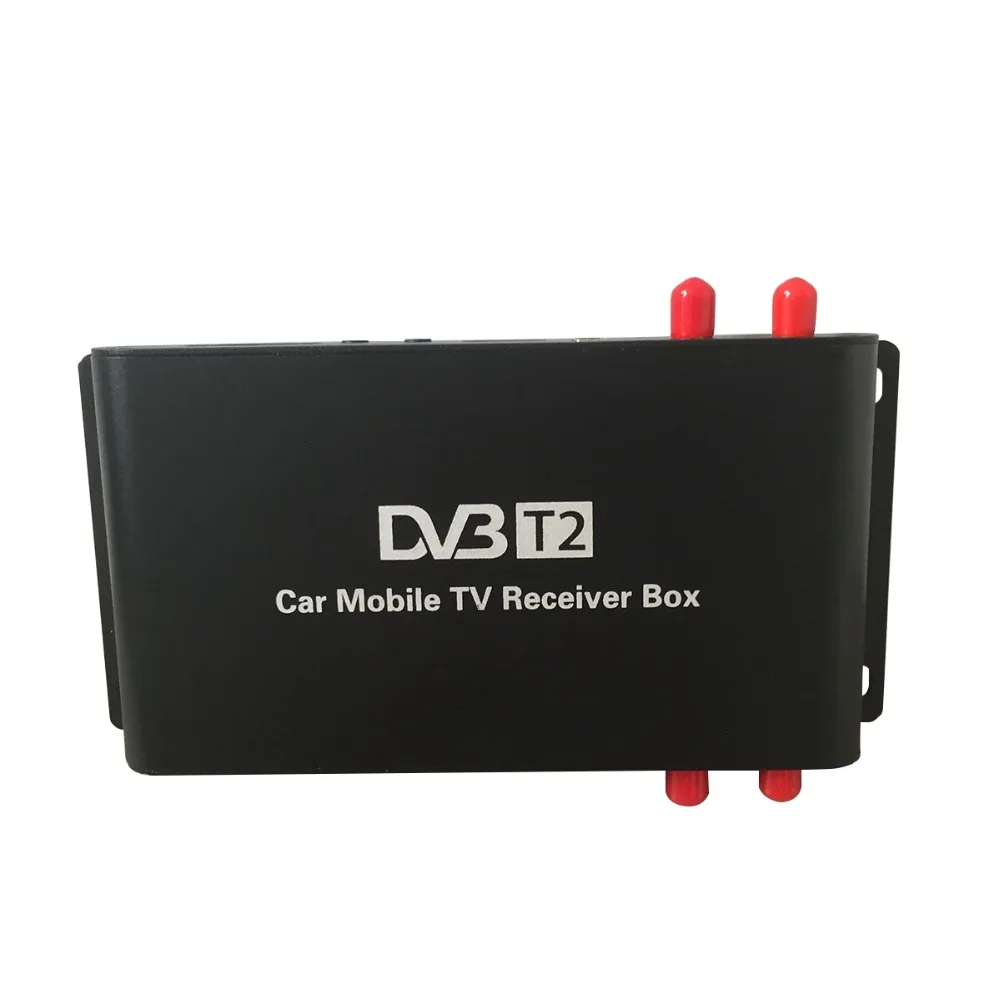 HD DVB-T2(H.265) 4 тюнера 180 км/ч 4 мобильность чип Автомобильный мобильный ТВ-приемник коробка для России, Таиланда, Сингапура, Индонезии, Колумбии