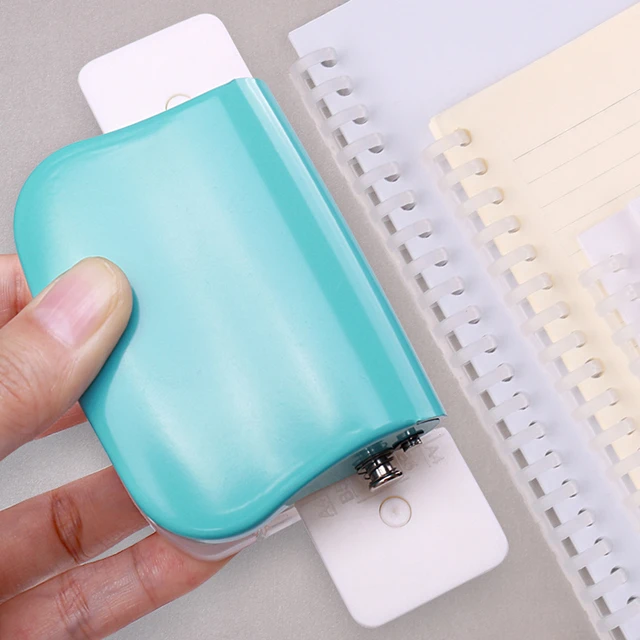 6 Holes Hole Puncher DIY A4 A5 B5 Loose Leaf Paper Hole Punch