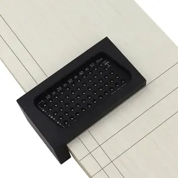 

Aluminum Alloy L Shape Woodworking Scriber Ruler Hole Scribing Gauge Positioning M7DA