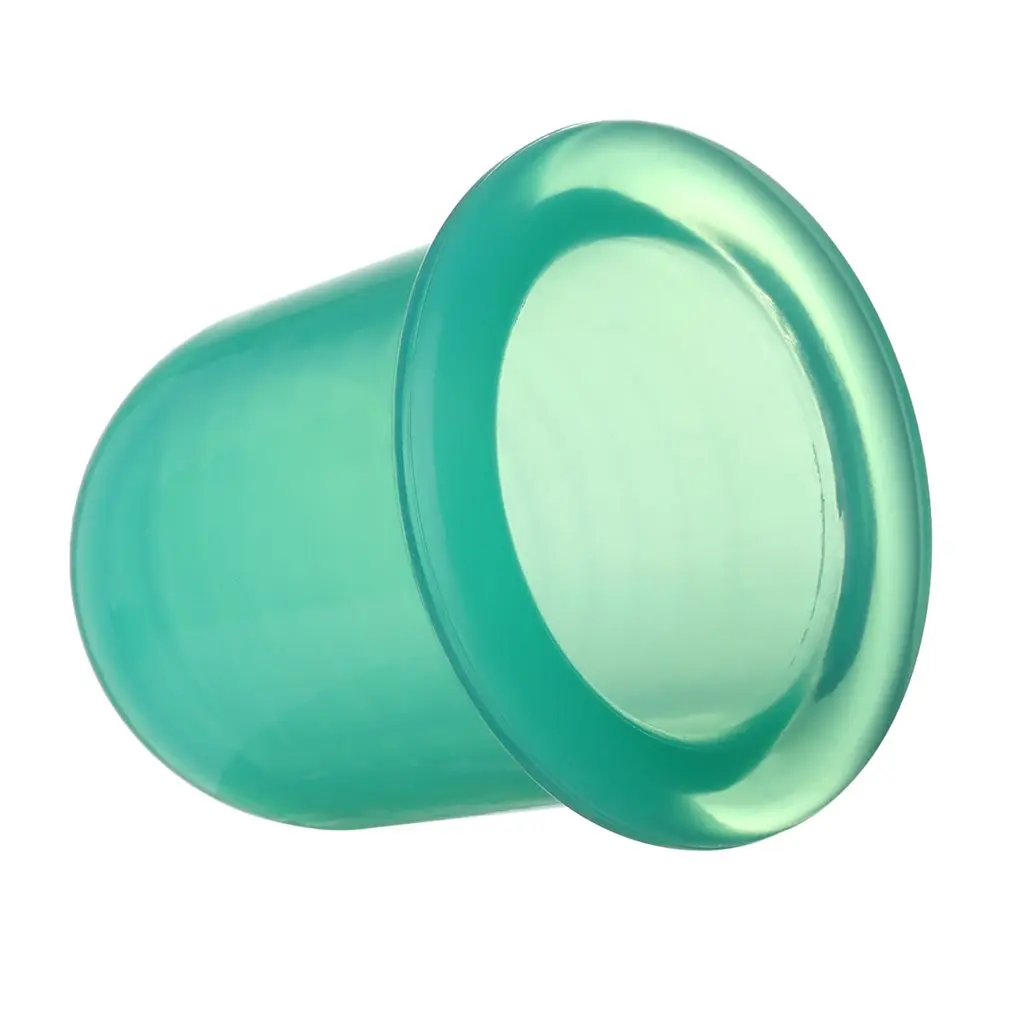 1pcs Silicone Body Cuppin Cups Set For Face Neck Back Eyes Massage Vacuum Cans Anti-cellulite Massager Suction Treatment