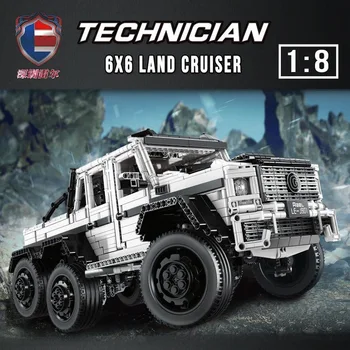 

MOC Lepining Technic RC Car Benz SUV G63 6x6 LAND CRUISER Off road Vehicle Model kit Building Blocks Bricks KIDS TOYS DIY Gifts