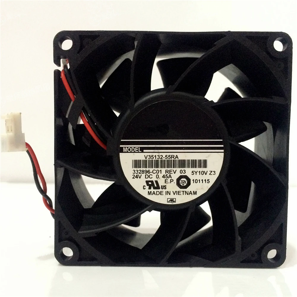 

For NIDEC V35132-55RA Replacement 24V 0.45A Inverter Cooling Fan