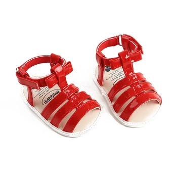 

2020 Fashion Summer Toddler Infant Girls Shoes Baby Casual Sole Crib Pu Shoes Children Soft Footwear Kids Prewalker Anti-Slip