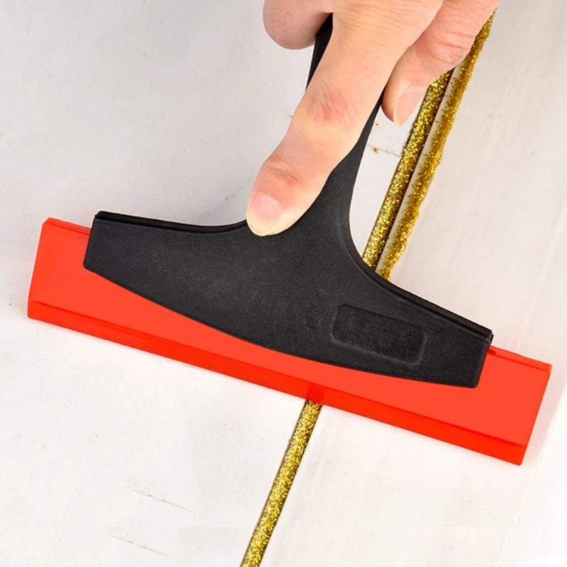Car Window Snow Ice Scrubber Q9QD Windshield Ice Breaker Plastic Scraper Quick Clean Glass Brush Snow Remover