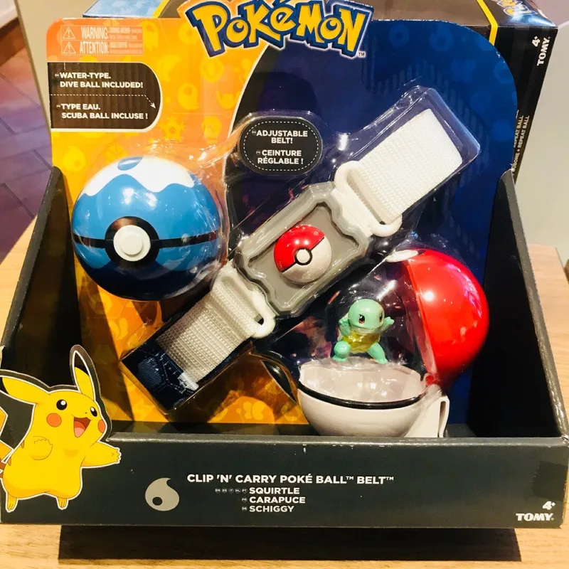 Takara Tomy Pokemon Super Ball с поясом Бульбазавр чармандер Сквиртл Пикачу фигурка модель