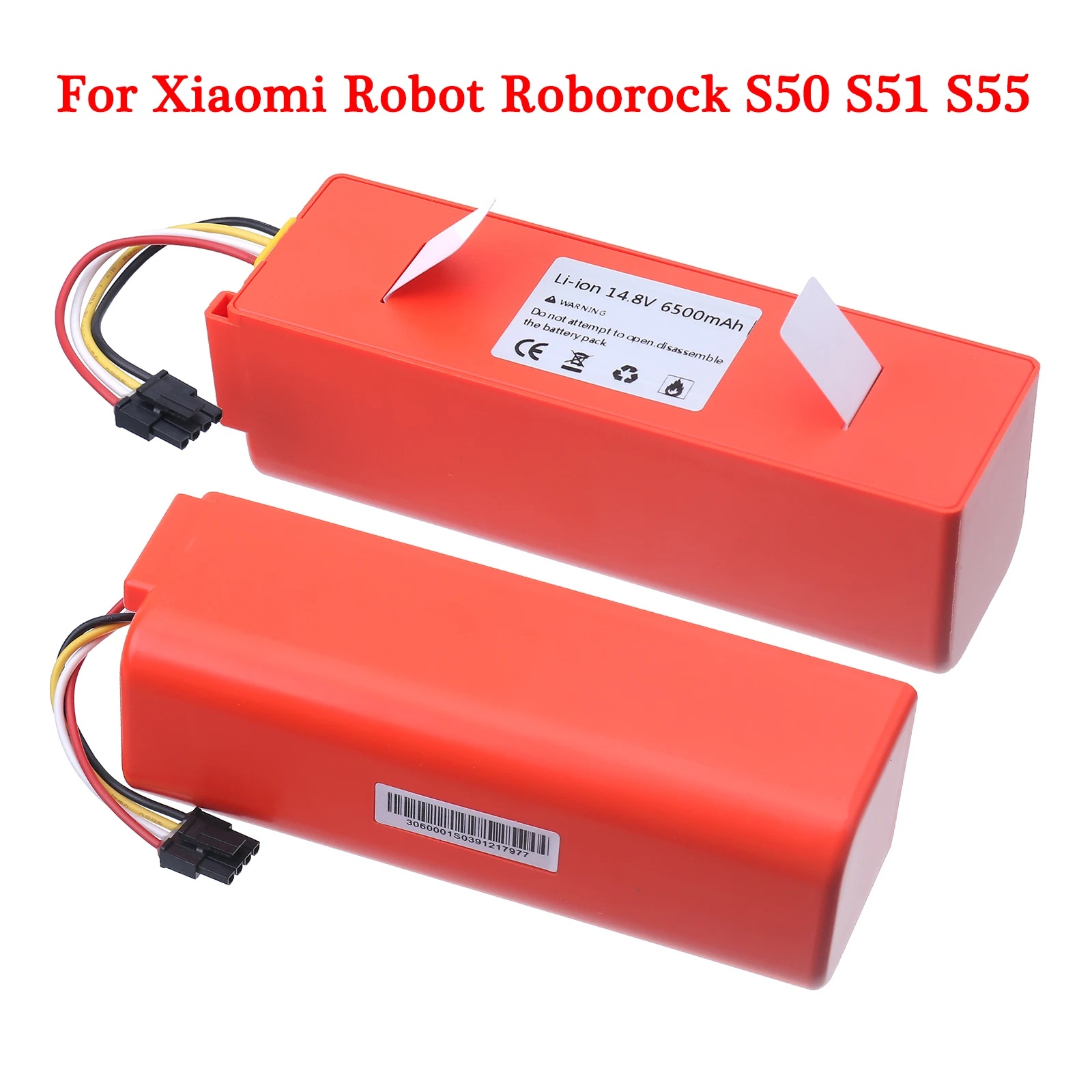 Сменная батарея для пылесоса Xiaomi Robot Roborock S50 S51 S55 T6 T61 T65 14 8 в (14 4 В) | Электроника