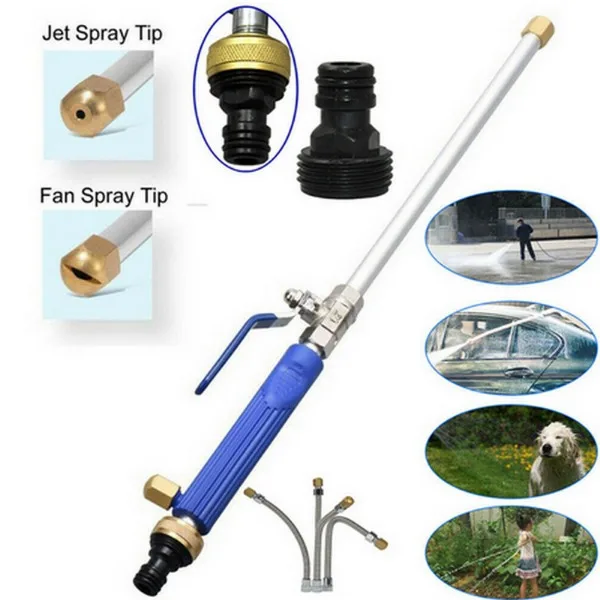 Hydro Jet High Pressure Washer Water Spray Gun Nozzle Wand Attachment