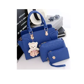 

Women Composite Bag Luxury Leather Purse and Handbags Famous Brands Designer Top-Handle Female Shoulder Bag 4pcs Ladi