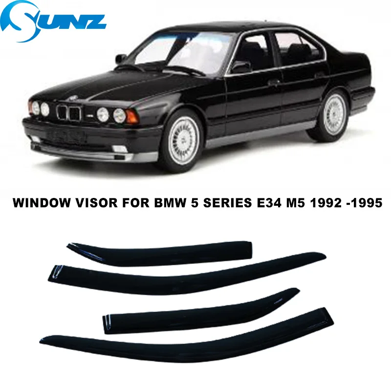 Оконные козырьки для BMW 5 серии E34 M5 1992 1993 1994 1995 всепогодные щитки боковые оконные